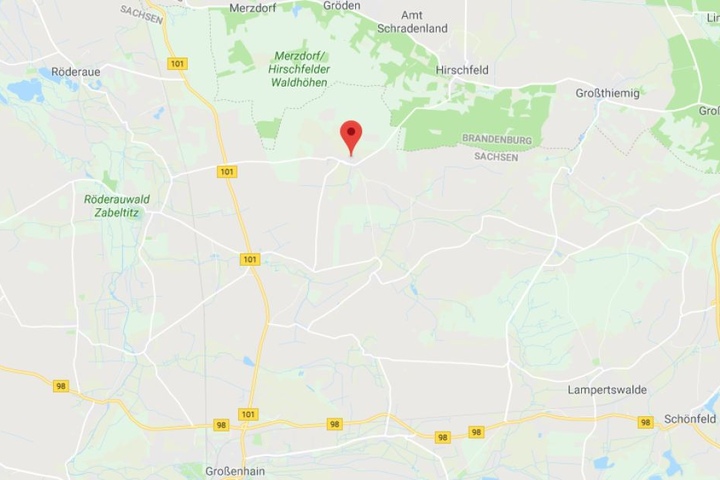 An der Grenze zu Brandenburg ereignete sich der tragische Unfall.