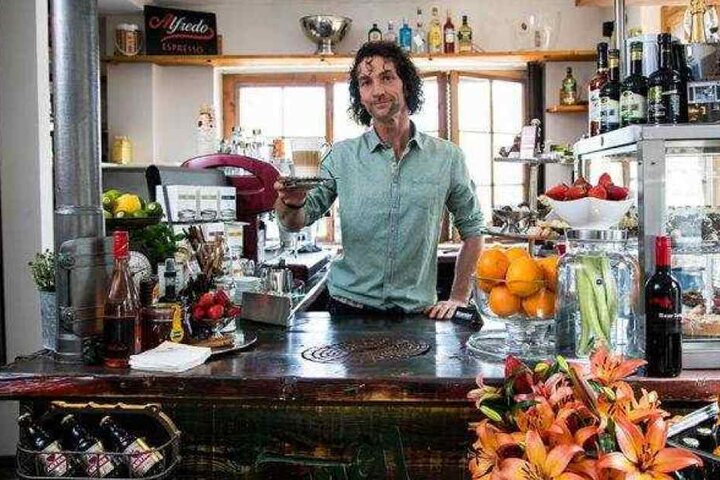In René Kuhnts Restaurant "T1" sieht es ähnlich aus.