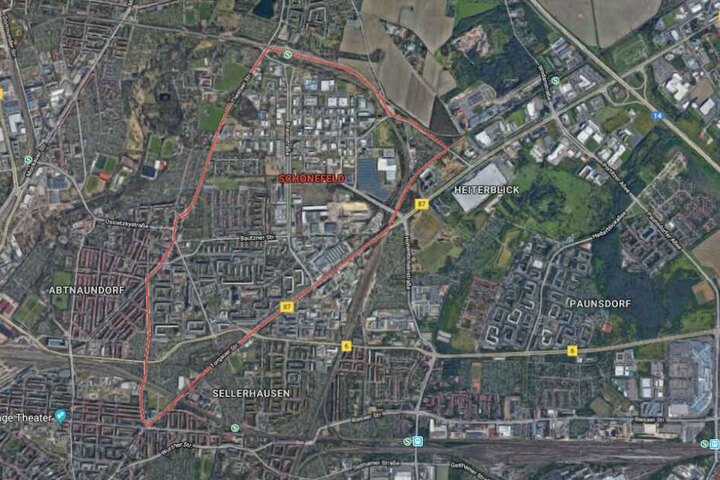 Der Vorfall soll sich im Leipziger Stadtteil Schönefeld ereignet haben.