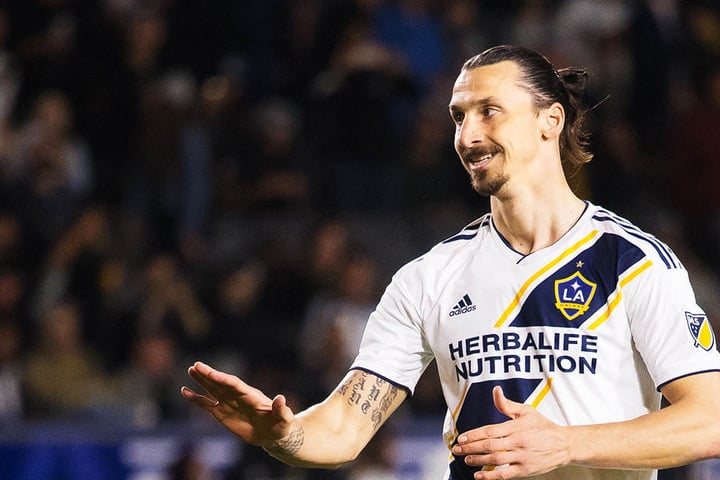 Könnte von seinem aktuellen Club Los Angeles Galaxy für sechs Monate an den AC Mailand ausgeliehen werden: Superstar Zlatan Ibrahimovic.