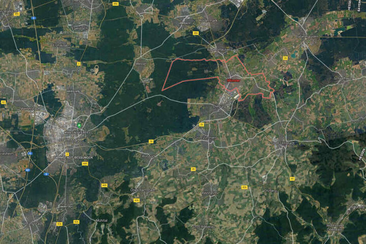 Der Vorfall ereignete sich im südhessischen Münster bei Darmstadt.