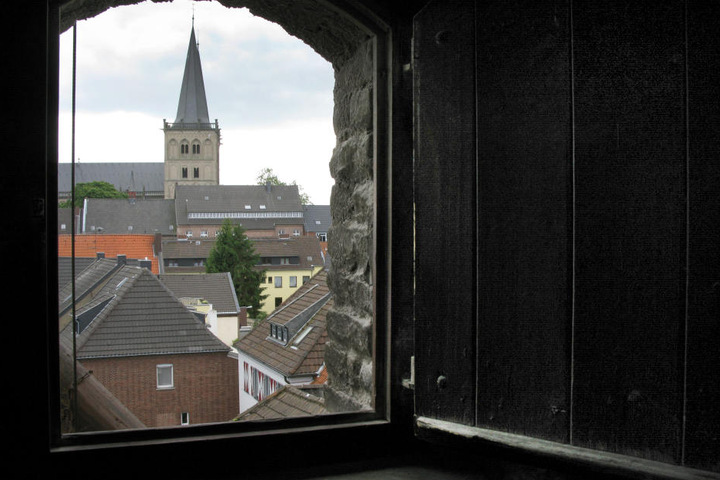 Ein Blick auf den Dom in Xanten.