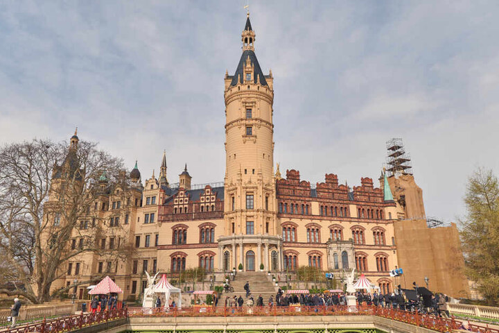 Das Schweriner Schloss.
