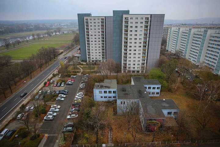 Auf dem Gelände einer alten Kita sollte das WiD-Hochhaus gebaut werden.