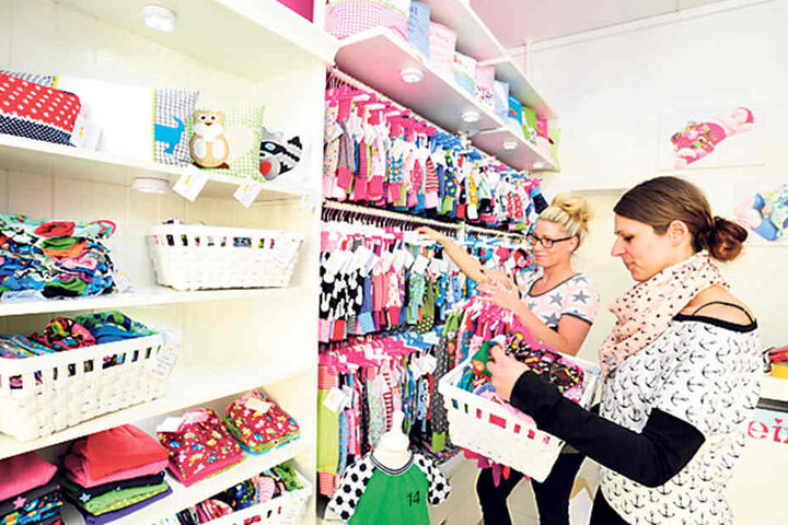 Das Kindermodegeschäft „Kleine Könige“ ist gerade erst am Brühl ansässig geworden.