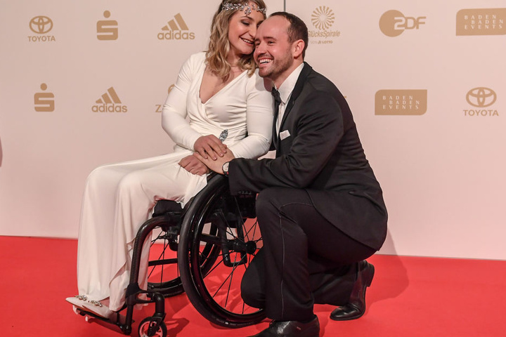 Gemeinsam mit ihrem Freund Michael, wohnt Kristina Vogel in Erfurt.