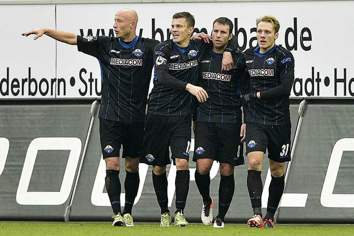 Tim Sebastian (v.l.), Zlatko Dedic, Marc-Andre Kruska und Ben Zolinski sind in Mainz gefordert.