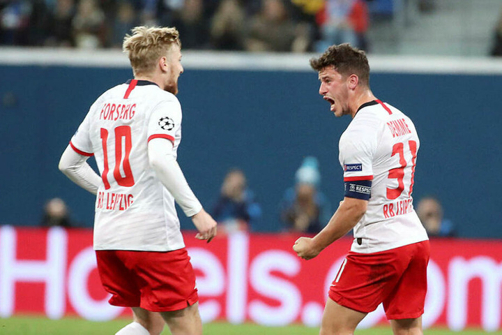 Diego Demme (r.) erzielte das zweite Tor seiner Profikarriere.