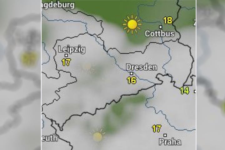 Keine Hochsommertemperaturen, dafür zumindest fast kein Regen. Der Männertag in Sachsen kann kommen!