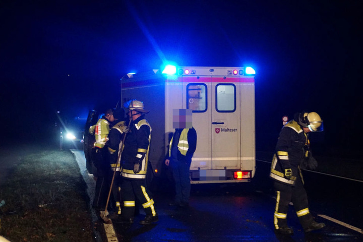 Die 22-Jährige kam leichtverletzt ins Krankenhaus.