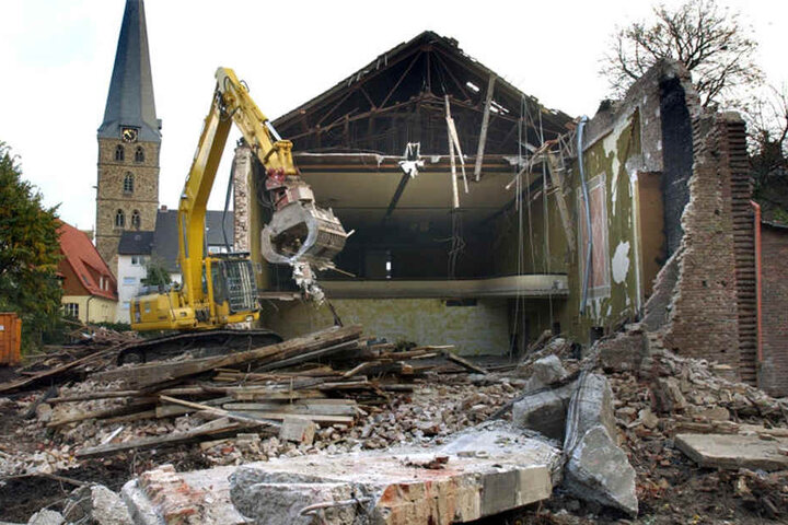 Jahrelang stand das Gebäude unter Denkmalschutz.