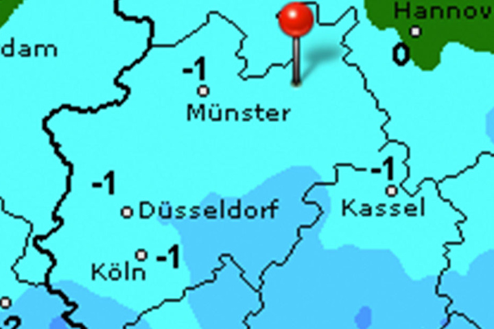 Am Wochenende wird es knackig kalt in OWL.