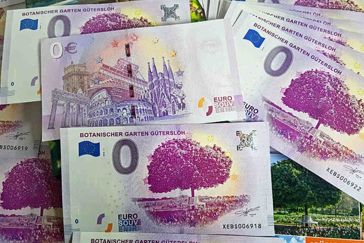 Für 3 Euro kann man den Schein bei Gütersloh Marketing kaufen. Er ist auf 10.000 Exemplare limitiert.