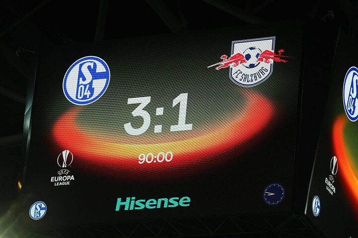 Die Partie endete mit einem 3:1 für Schalke 04.