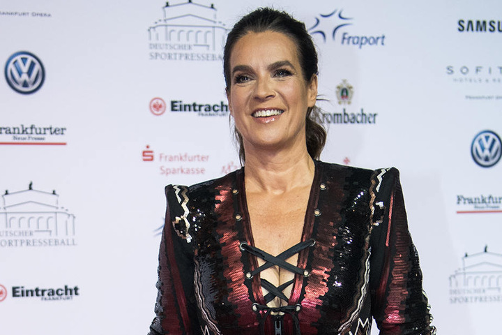 Die Chemnitzerin und Olympiasiegerin Katarina Witt (52) war auch auf dem roten Teppich.