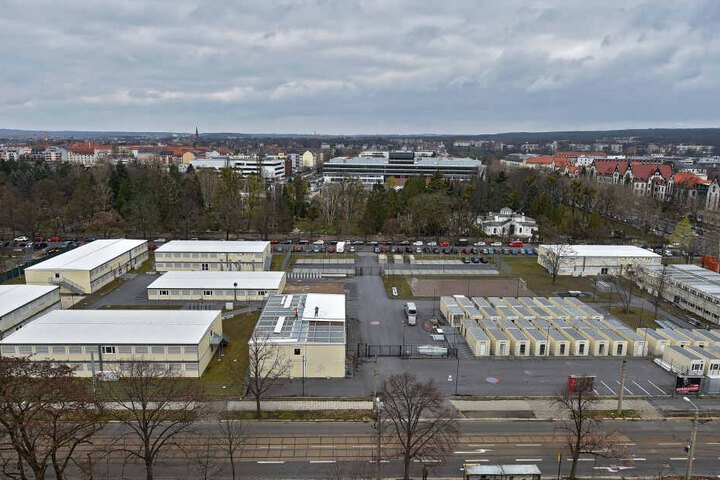 In das Containerdorf in der Dresdner Johannstadt zog nie ein Asylbewerber ein.