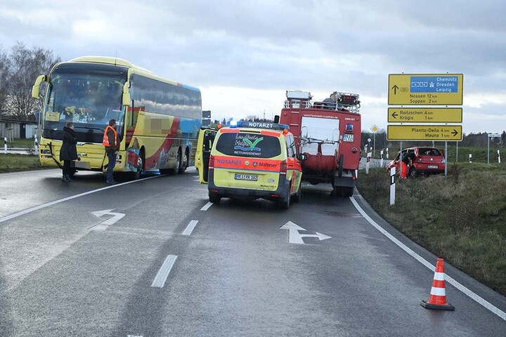 Auch die Feuerwehr war vor Ort im Einsatz.