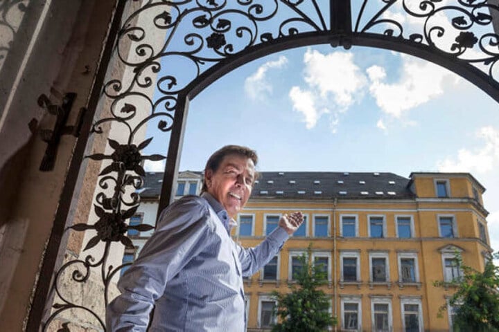 Investor Dietmar Jung (68) hat Chemnitz für sich entdeckt, will das leer stehende Haus an der Mühlenstraße 88 sanieren und Eigentumswohnungen bauen.