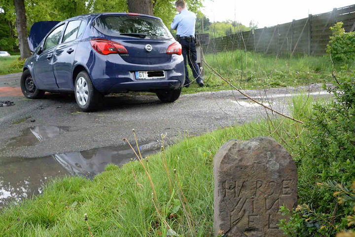 Die 18-Jährige wurde zum Glück nur leicht verletzt.