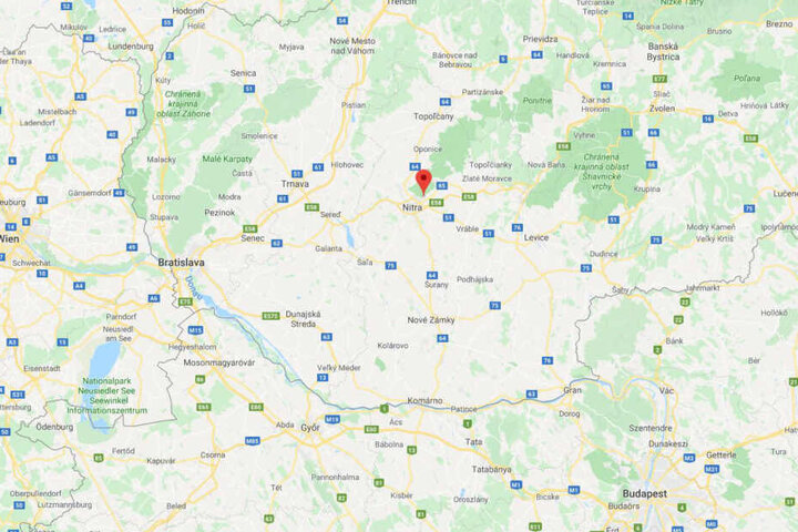 An dieser Stelle geschah das Unglück.