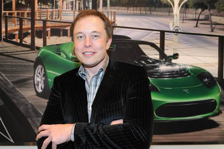Tesla-Chef Elon Musk (45) ist auch Betreiber der Raumstation SpaceX.