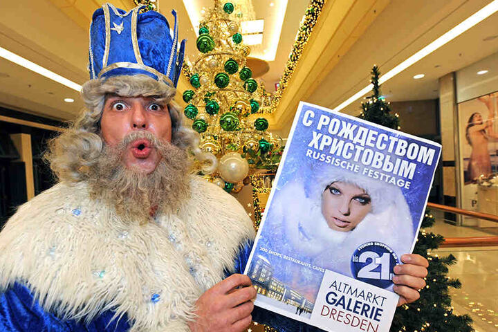 Die Altmarkt-Galerie hat sich einiges einfallen lassen, um wieder mehr russische Touristen ins Haus zu holen.