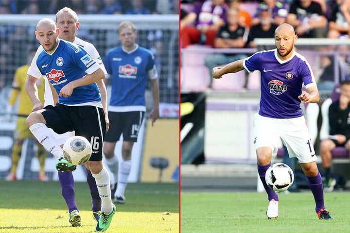 Gegen den alten Verein: Philipp Riese spielte für zwei Jahre beim DSC , ehe er über Heidenheim bei Erzegbirge Aue gelandet ist.