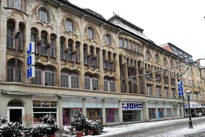 Das Kaufhaus Joh in der Hauptstraße von Zwickau machte 2013 dicht. Es bot seinen Kunden stolze 5000 Shopping-Quadratmeter.