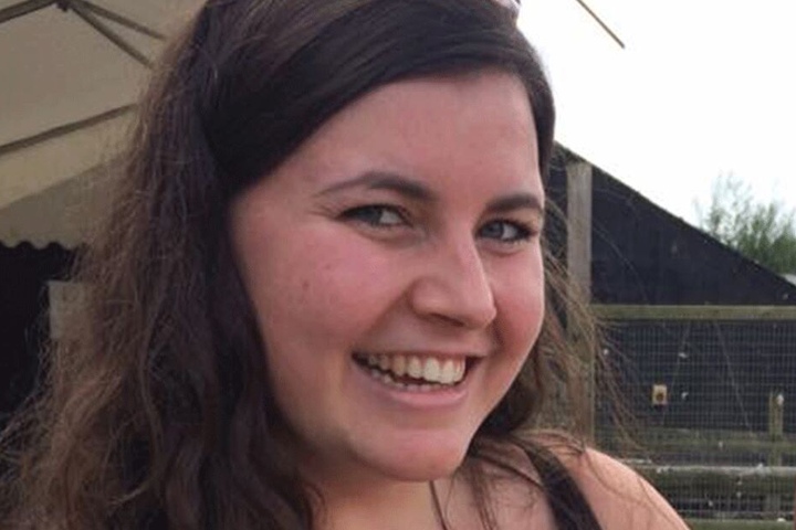 Catherine Gates (26) war nicht sonderlich begeistert von Annabelles erstem Wort.