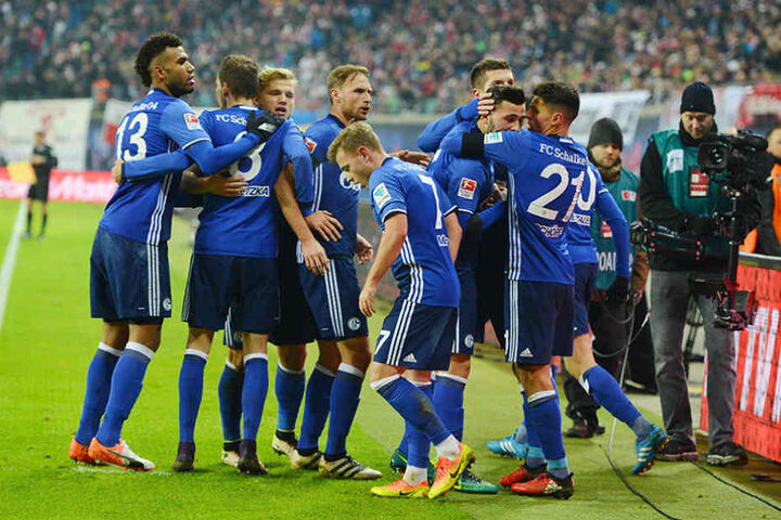 Zwischenzeitlicher Jubel bei Schalke 04: Der Ausgleich zum 1:1.