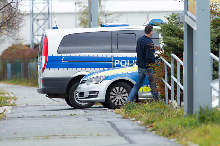 Die Polizei ist vor Ort.