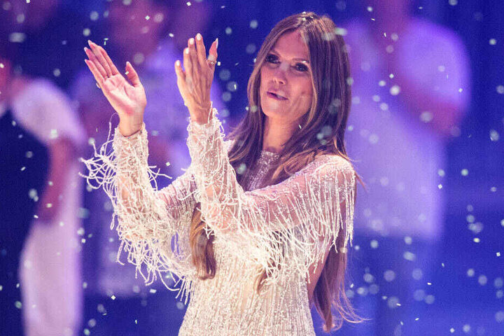 Heidi Klum schon setzt schwer begeistert von der 20-Jährigen aus Grevenbroich.