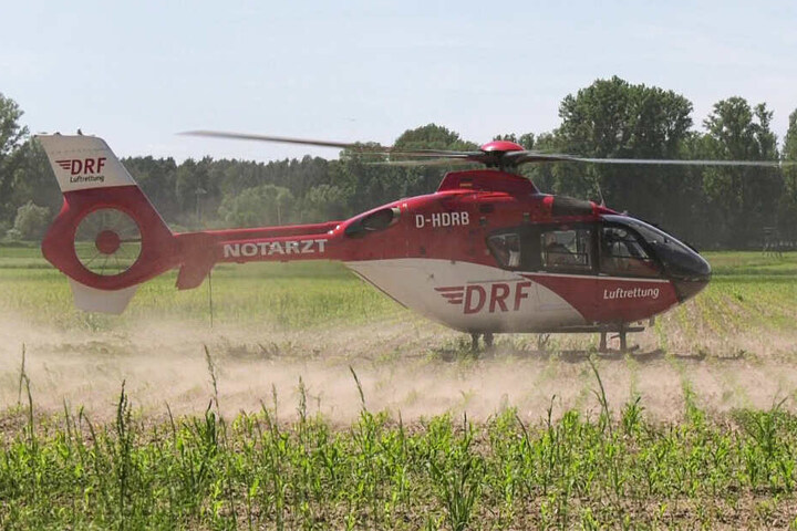 Mehrere Hubschrauber waren im Einsatz.