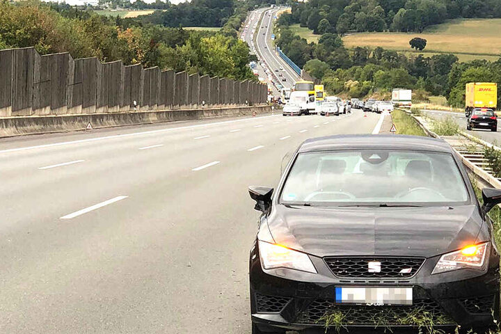 Ein Seat war in den Unfall verwickelt.