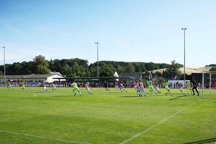 Tolle Geste: Die Zwickauer dürfen das Sportzentrum Stangendorf in der Vorbereitung nutzen.