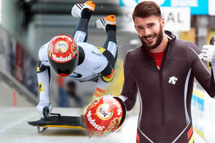 Lokalmatador Axel Jungk geht mit großen Erfolgsaussichten in die beiden Skeleton-Läufe.