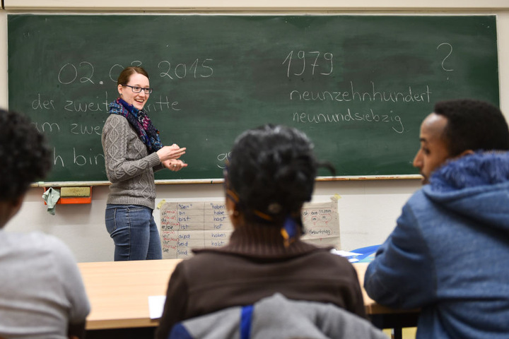 Mit Sprachkursen soll die Integration der Flüchtlinge schneller vorangebracht werden.
