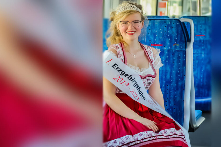 Drei Jahre lang wird Franziska Menzel (20) das Unternehmen und die Region repräsentieren.