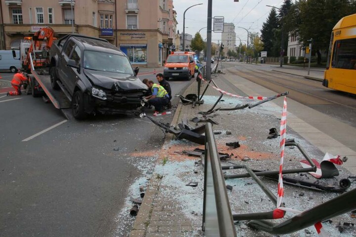 Die Antonstraße ist stadteinwärts wieder frei (Stand: 10 Uhr).