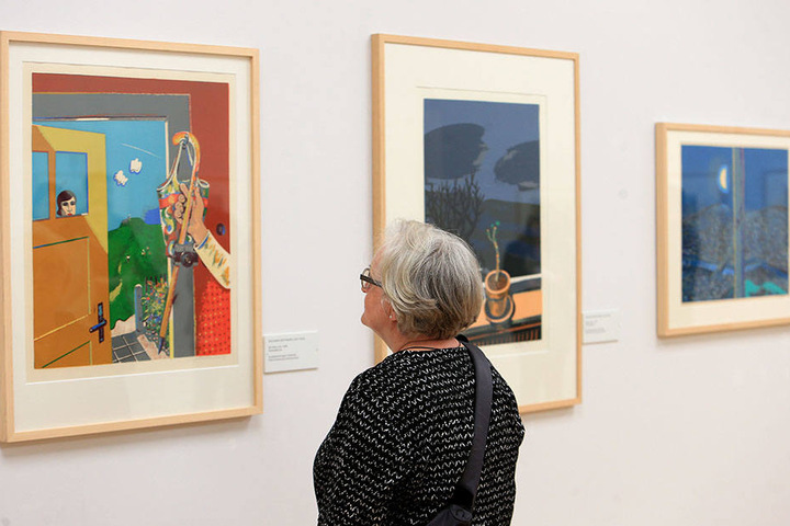 "Und die Flügel ziehen himmelwärts", so der Titel der Ausstellung anlässlich des 90. Geburtstages Wolfgang Mattheuers.