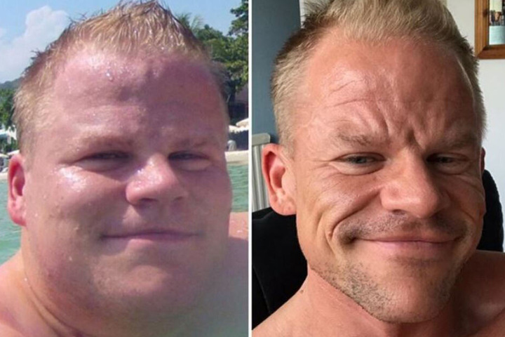 Oliver Hewitt stellt gerne solche Fotos aus alten und neuen Tagen gegenüber.