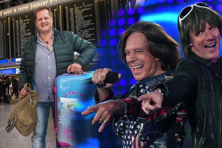 Malle Jens (li.), Jürgen Drews (mi.) und Mickie Krause (re.) waren alle schon bei Dirk Fiebich in Löhne.