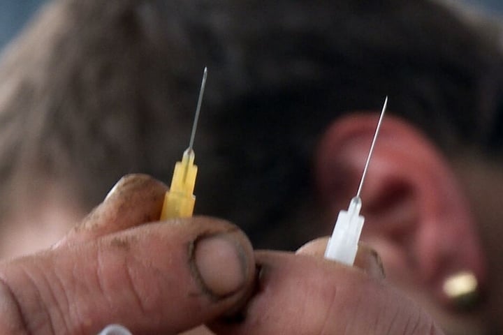 Zwei Drittel der Suchtkranken in Sachsen nehmen die vor allem in Tschechien produzierte Billigdroge Crystal Meth.