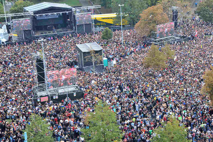 Bei dem #wirsindmehr-Konzert im September 2018 waren 65.000 Besucher dabei.