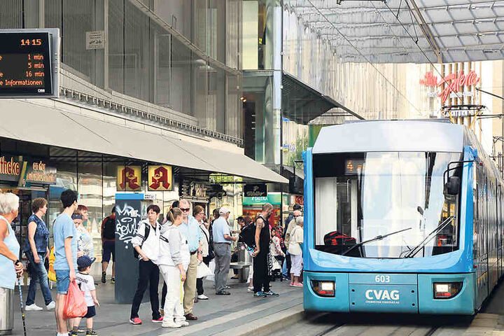 In Sachen Nahverkehr ist Chemnitz den Amis
um zehn Jahre voraus.