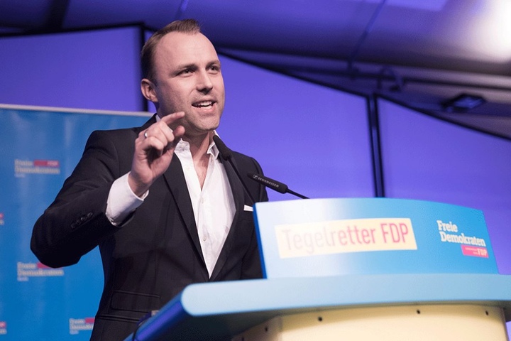 Der Initiator des Volksbegehrens Sebastian Czaja (33, FDP).