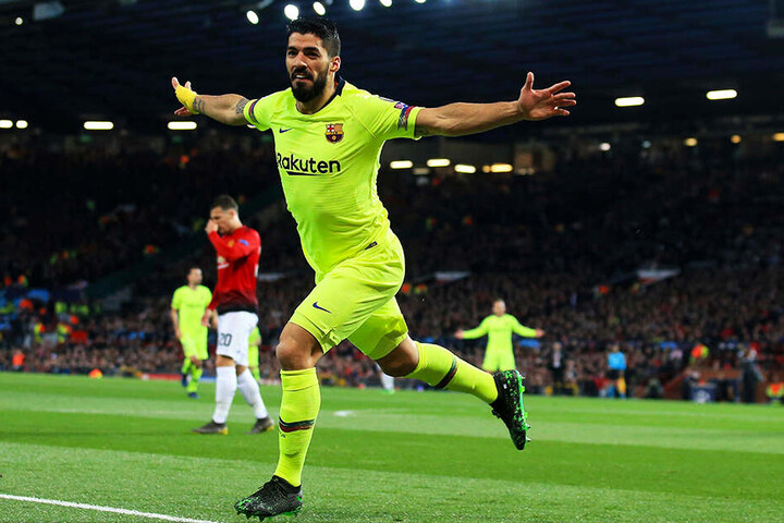 Luiz Suarez traf zum goldenen Tor für den spanischen Tabellenführer FC Barcelona.