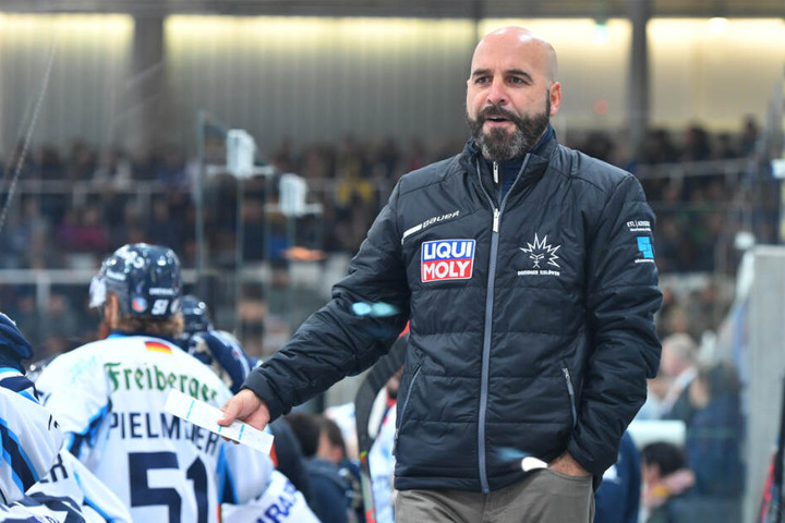 Eislöwen-Coach Rico Rossi. (Archivbild)