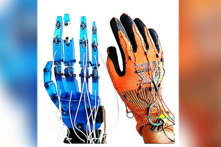 Platz drei ging an ein intelligentes Hand-Rehabilitations-System.