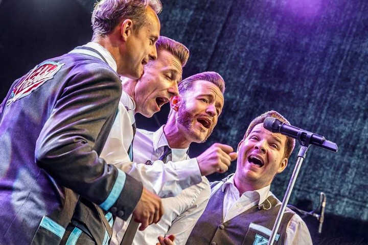 Rock'n Roll zum Abschluss: "The Firebirds" heizen am Sonntag ein.